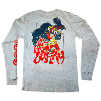 One Piece Film Red - Luffy Long Sleeve Shirt- Crunchyroll Exclusive